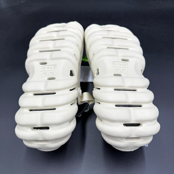 Unisex Clogs Crocs Echo Clog Bone / Black 207937 Sz M6/W8 - Picture 7 of 7
